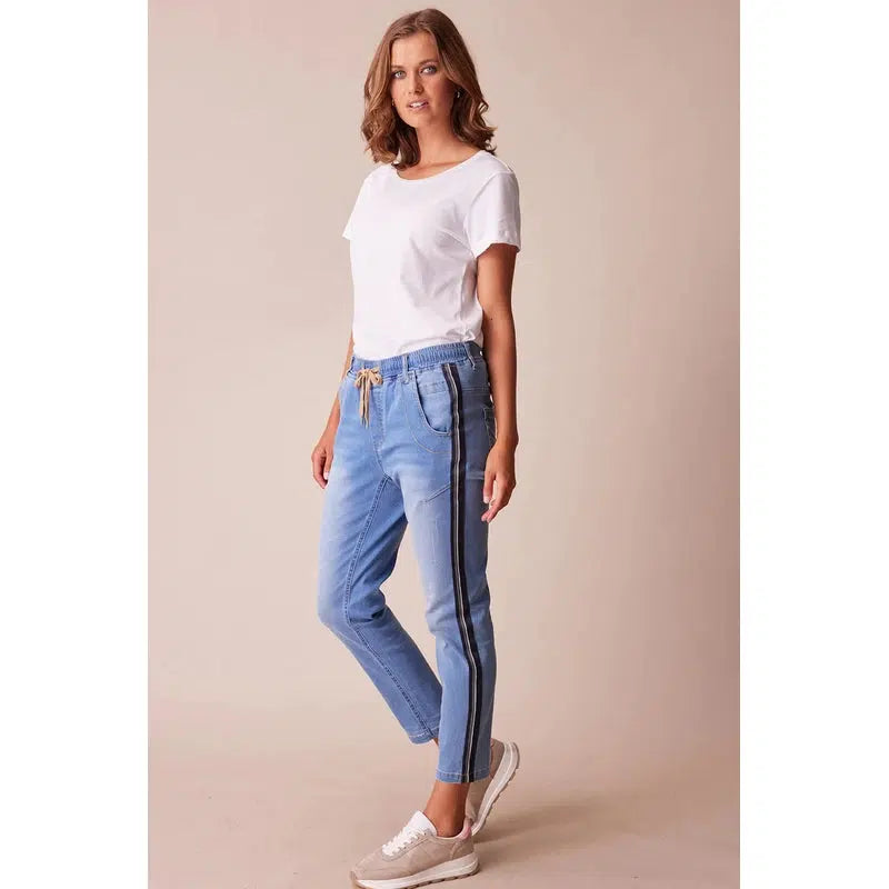 Lania Boyfriend Jean with Tape-Lania-Shop 12 Bendigo