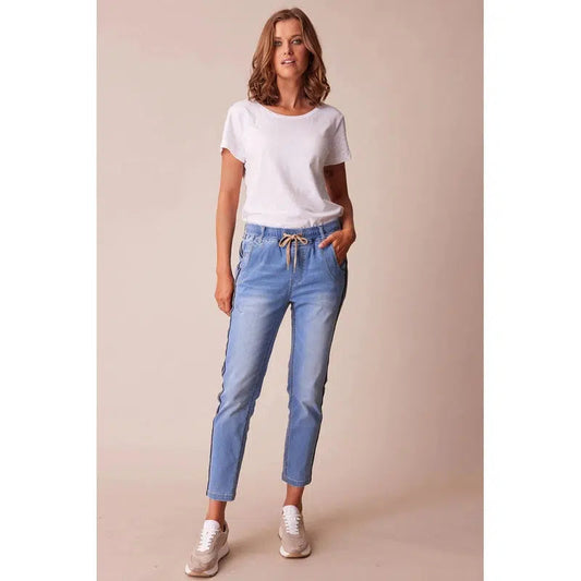 Lania Boyfriend Jean with Tape-Lania-Shop 12 Bendigo
