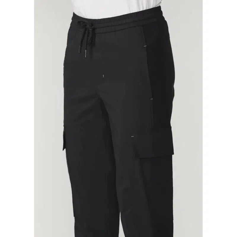 Rib Cargo Pant | Black-Lania the Label-Shop 12 Bendigo