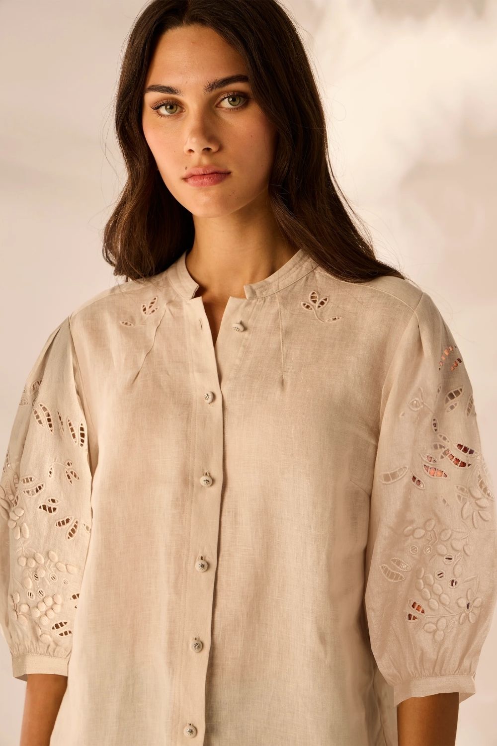 Steffi Shirt | Stone