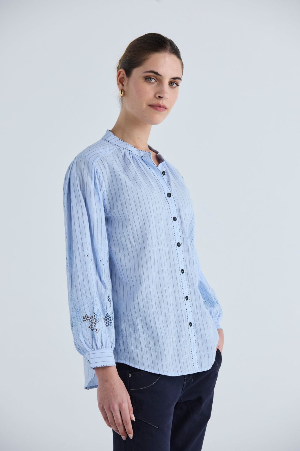 Gina Shirt | Sky Blue
