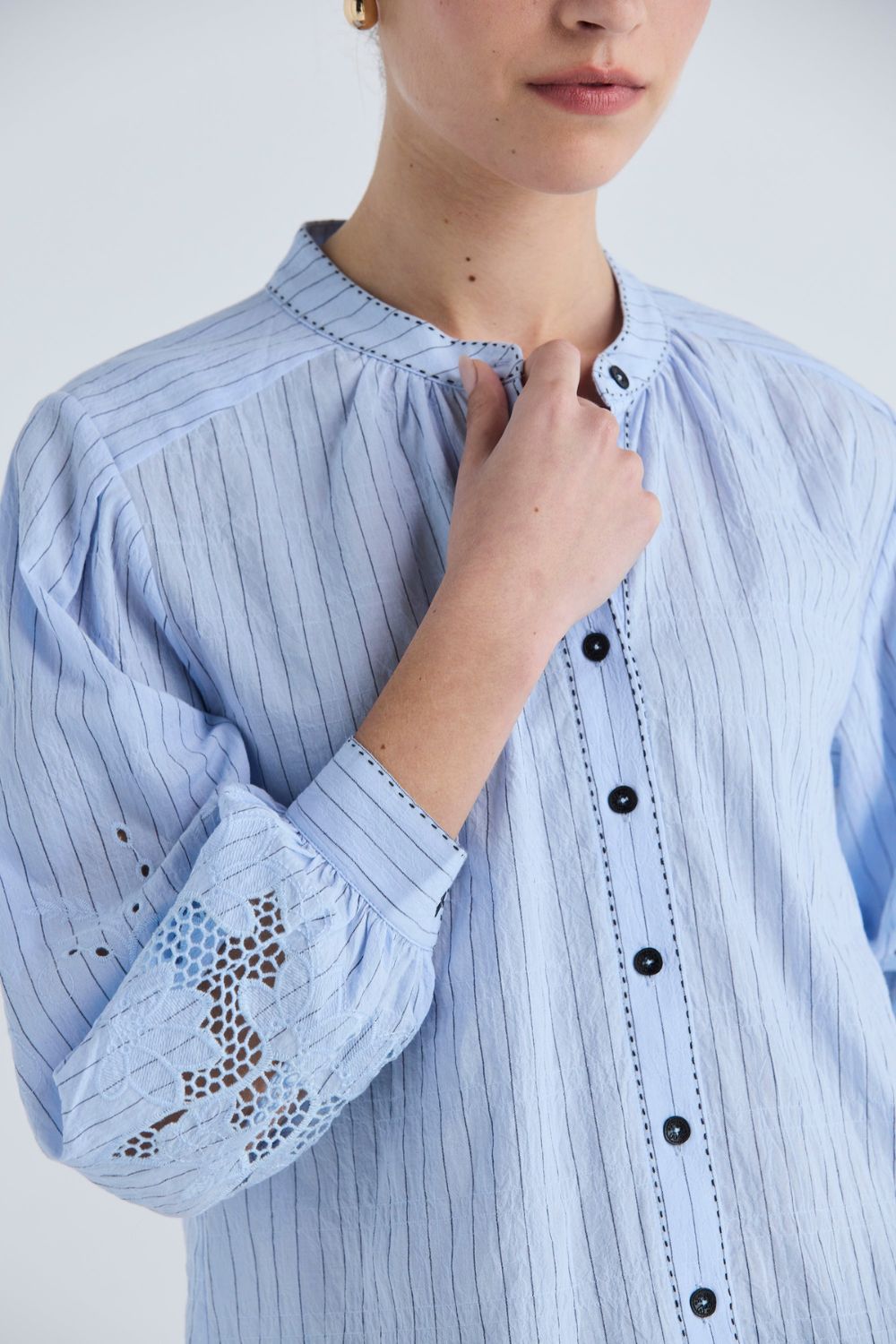 Gina Shirt | Sky Blue