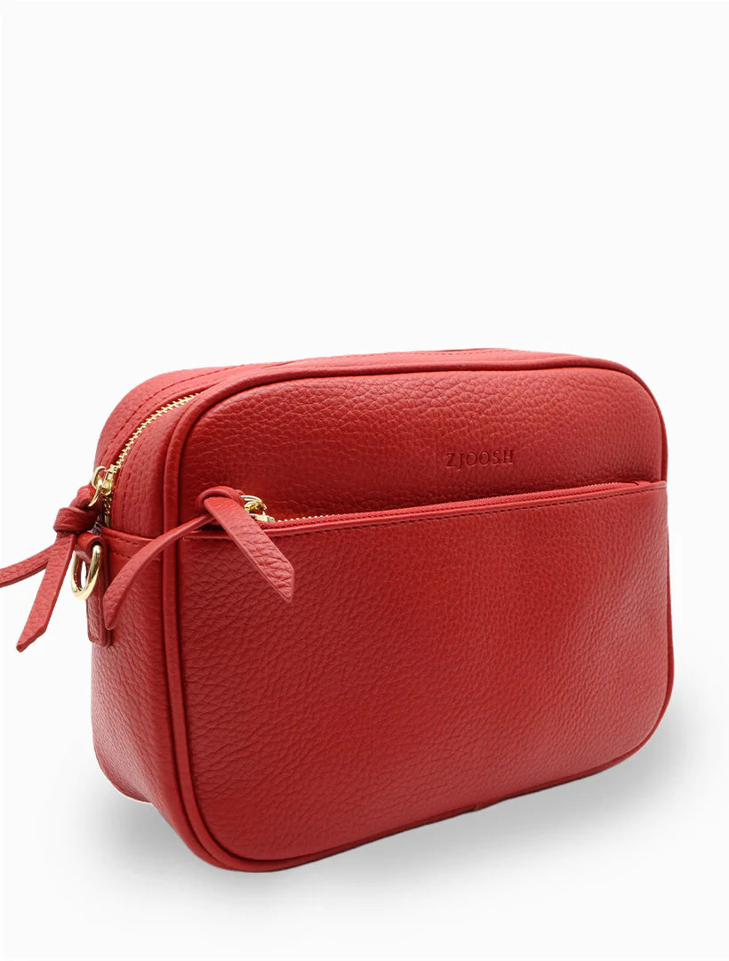 Leah Cross Body Bag | Red