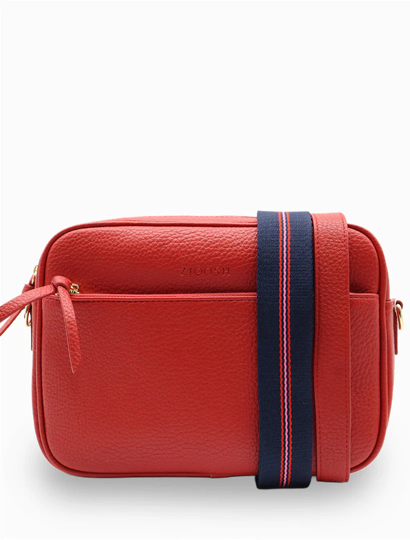 Leah Cross Body Bag | Red