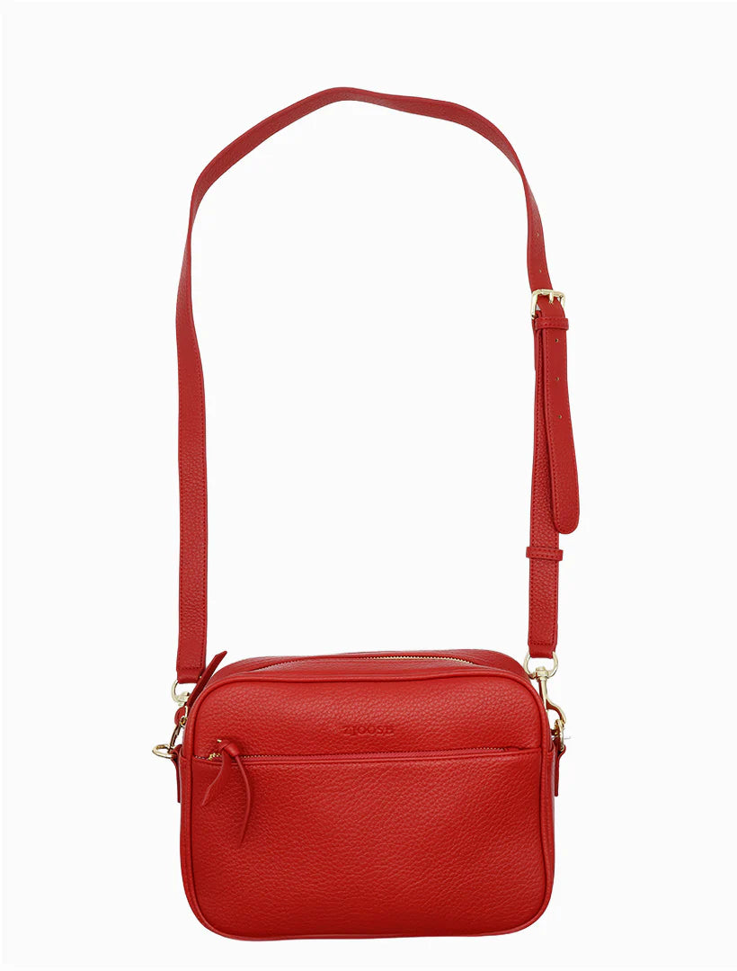 Leah Cross Body Bag | Red