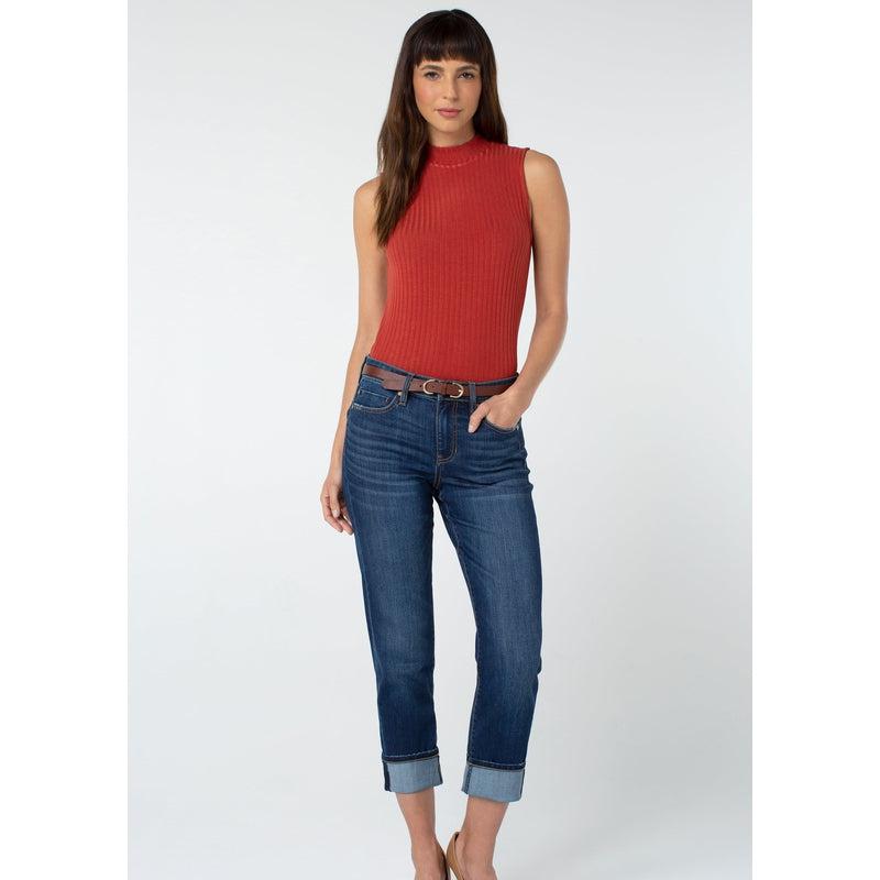 Marley Girlfriend Rolled Jean | Sierra Vista-Liverpool Jeans-Shop 12 Bendigo