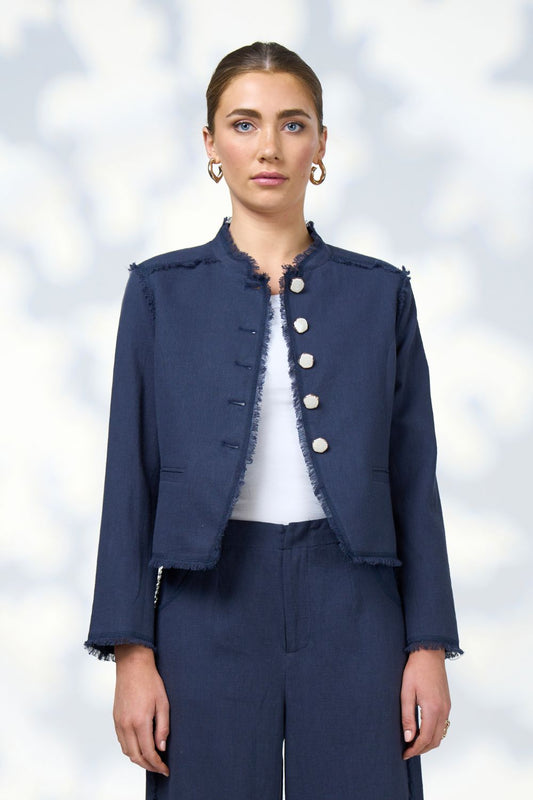Romee Jacket | Indigo