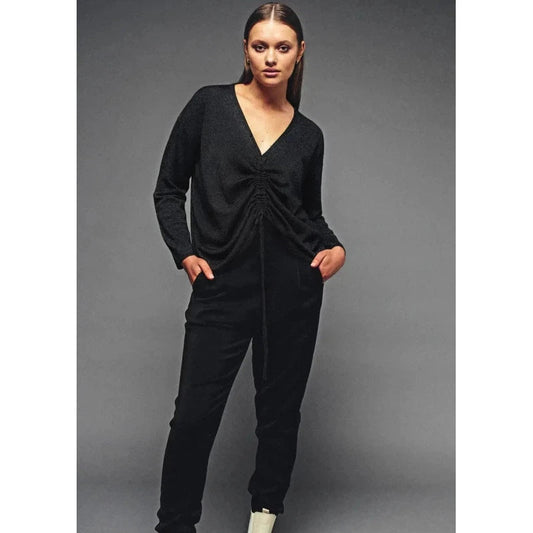 Tunic Bergen | Black-Lounge the Label-Shop 12 Bendigo