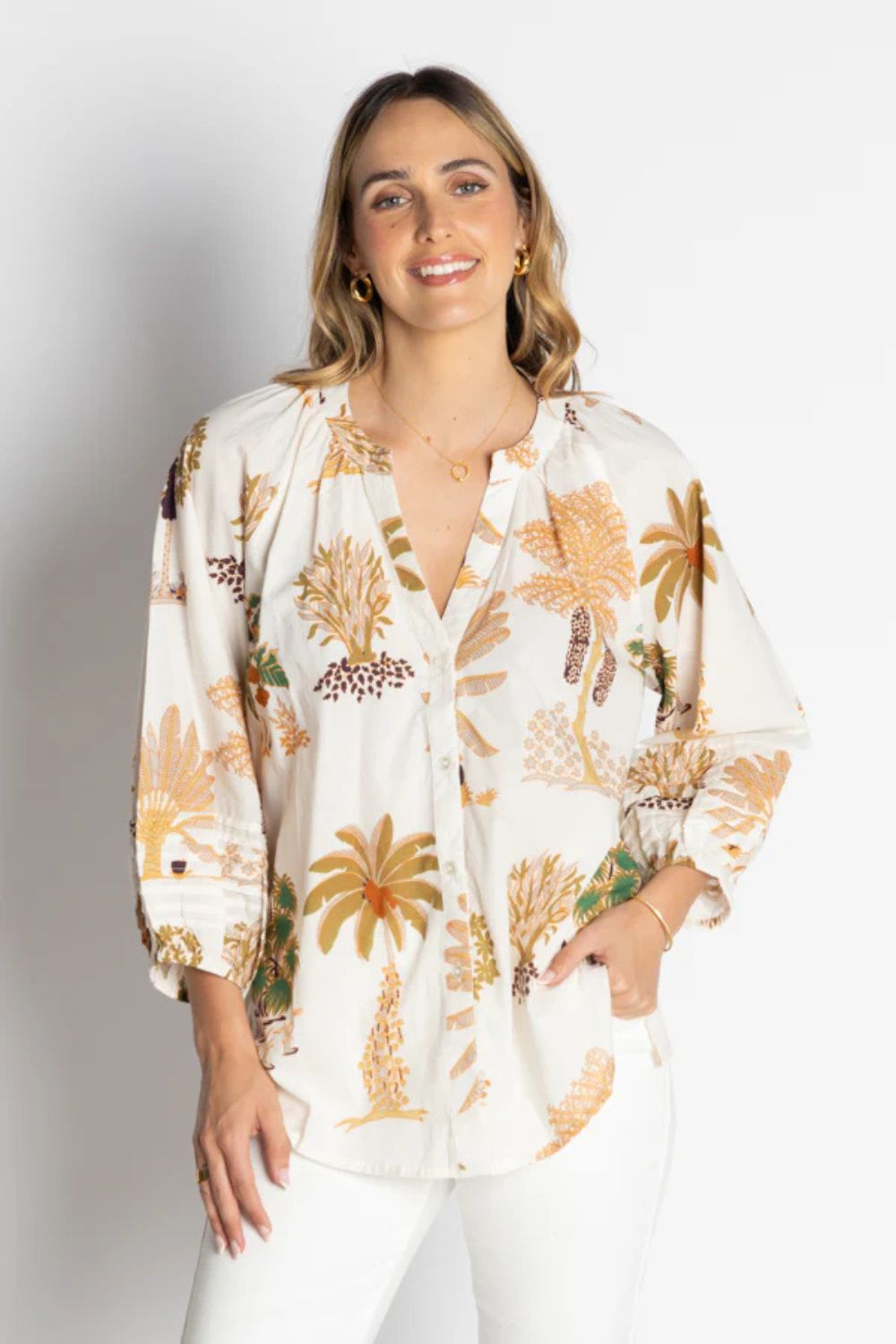 Amrita Shirt | White