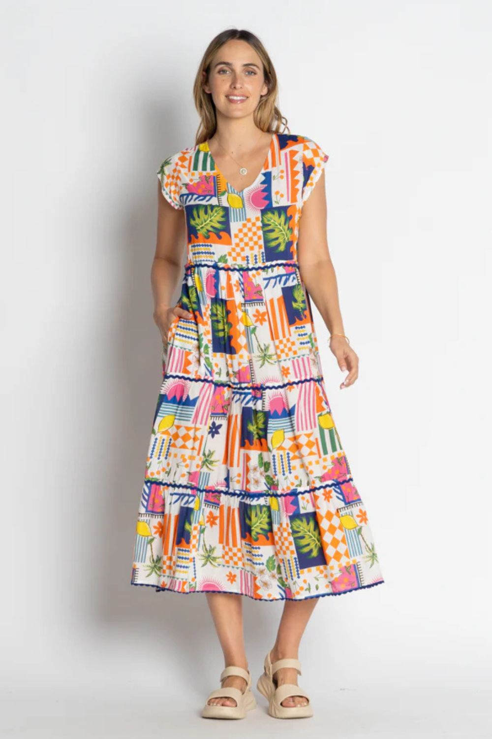Lyra Tiered Midi | Print