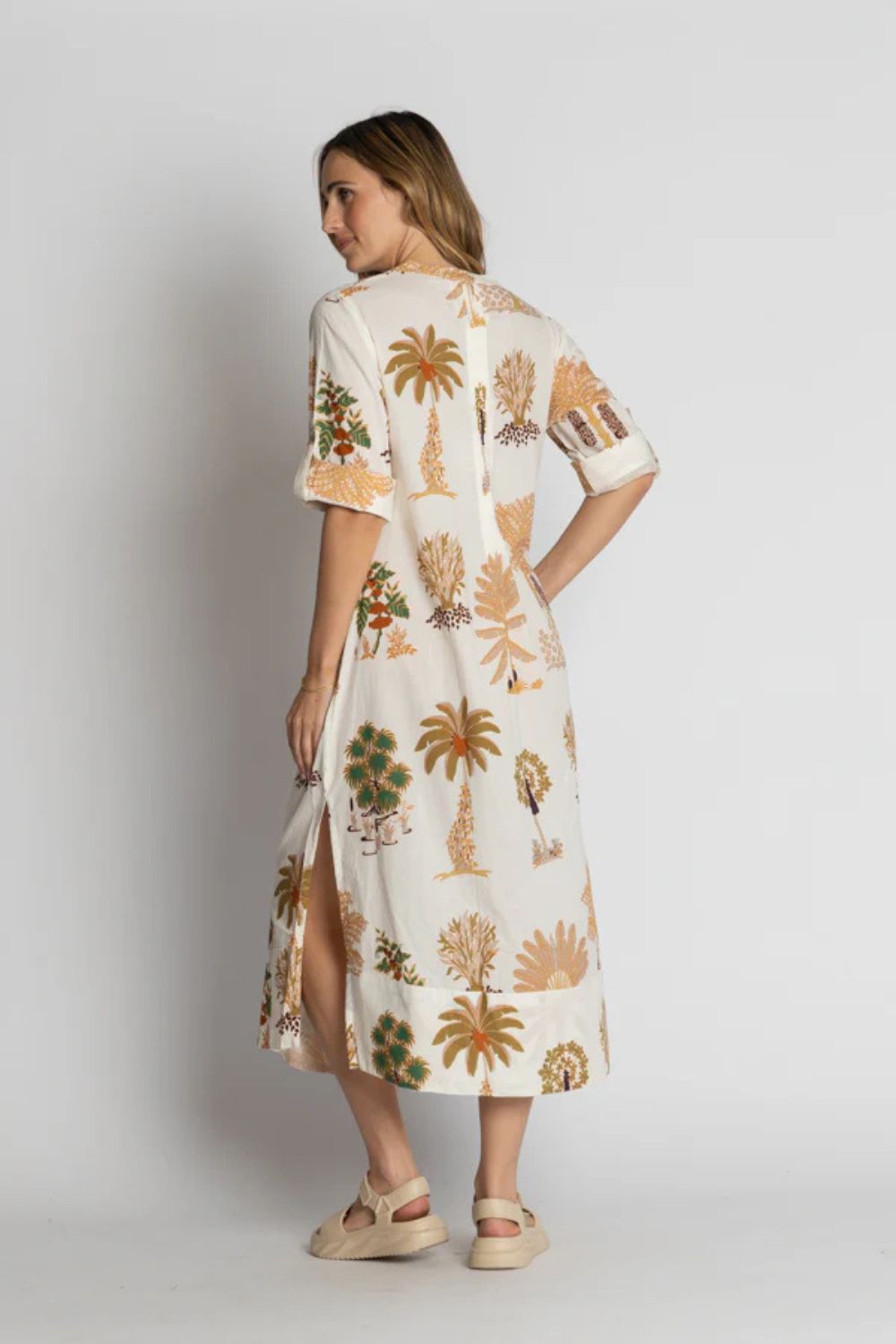Amrita Midi Dress | White