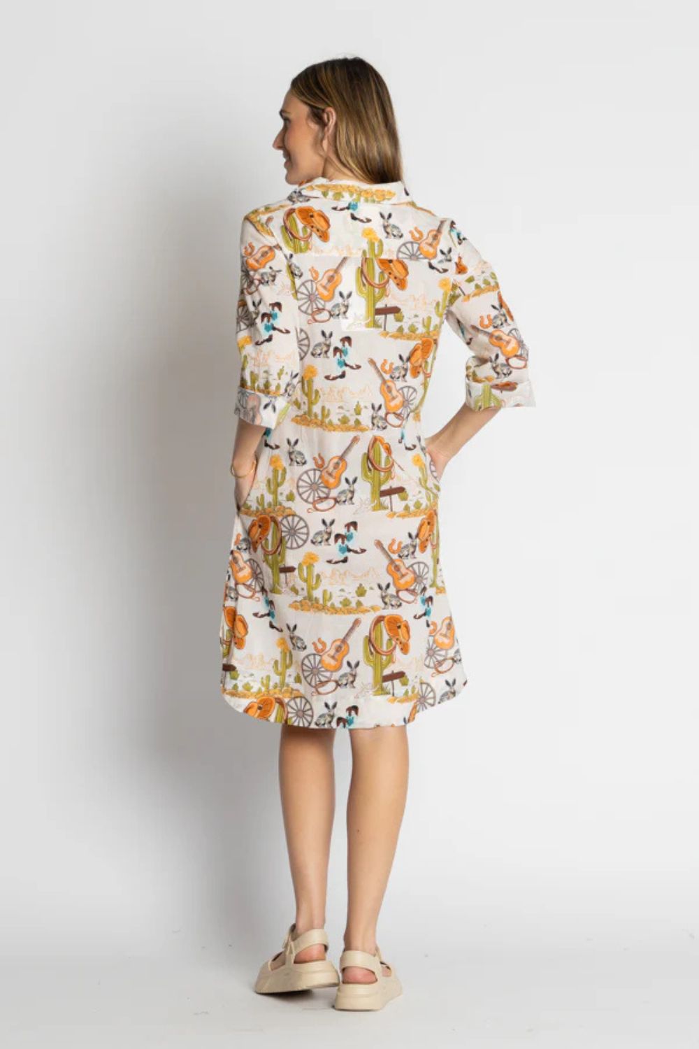Prairie Shirtdress | White