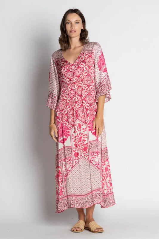 Sensiri Dress | Fuschia