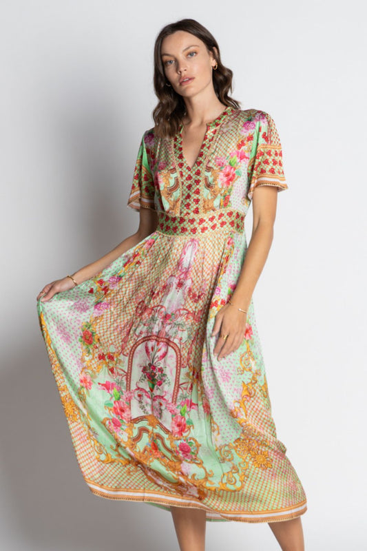 Pellicano Midi Dress | Mint