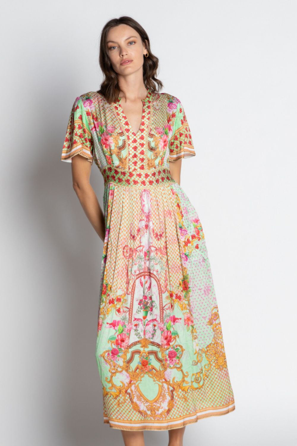 Pellicano Midi Dress | Mint