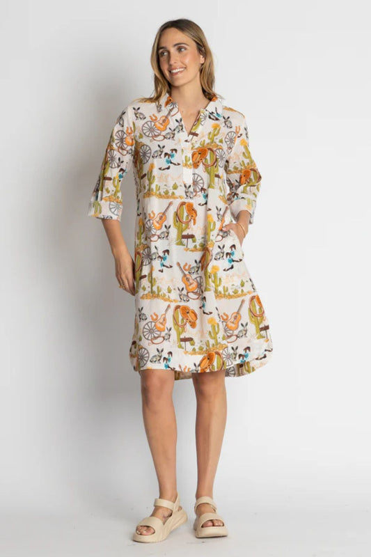 Prairie Shirtdress | White
