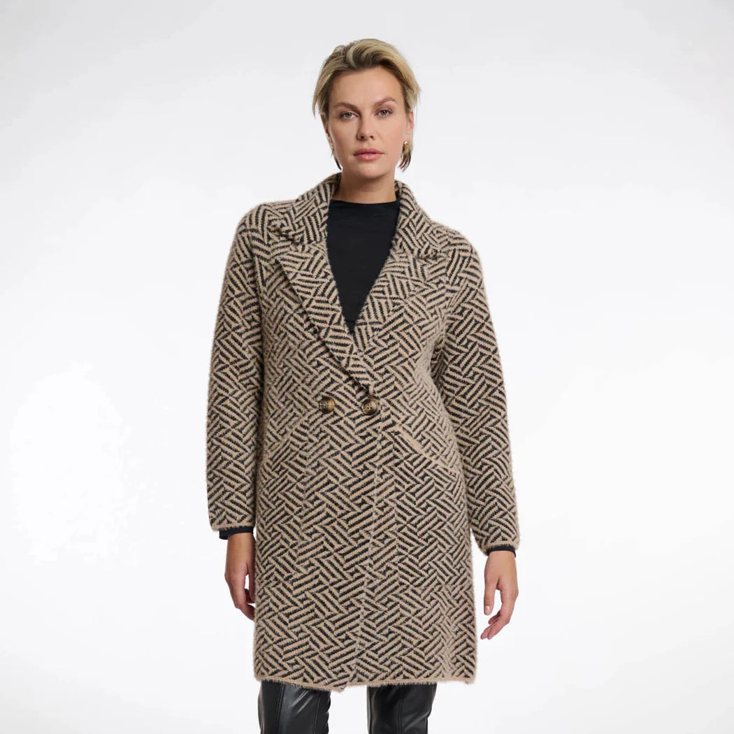 Madina Coat | Biscuit