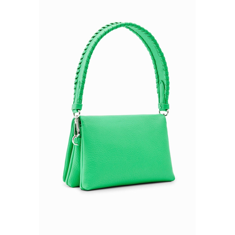 Mini Half-Logo Cross Body Bag | Green-Desigual-Shop 12 Bendigo