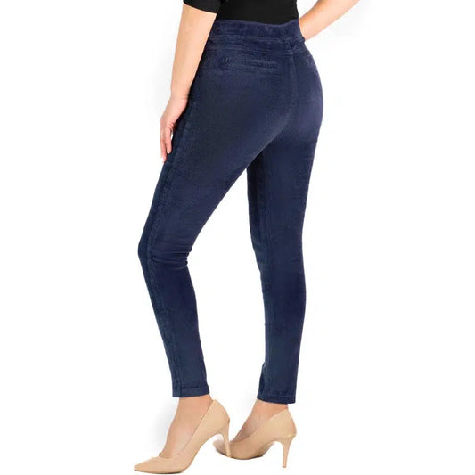 Mitch Pull On Cord Pant | Navy-Gabriella Frattini-Shop 12 Bendigo