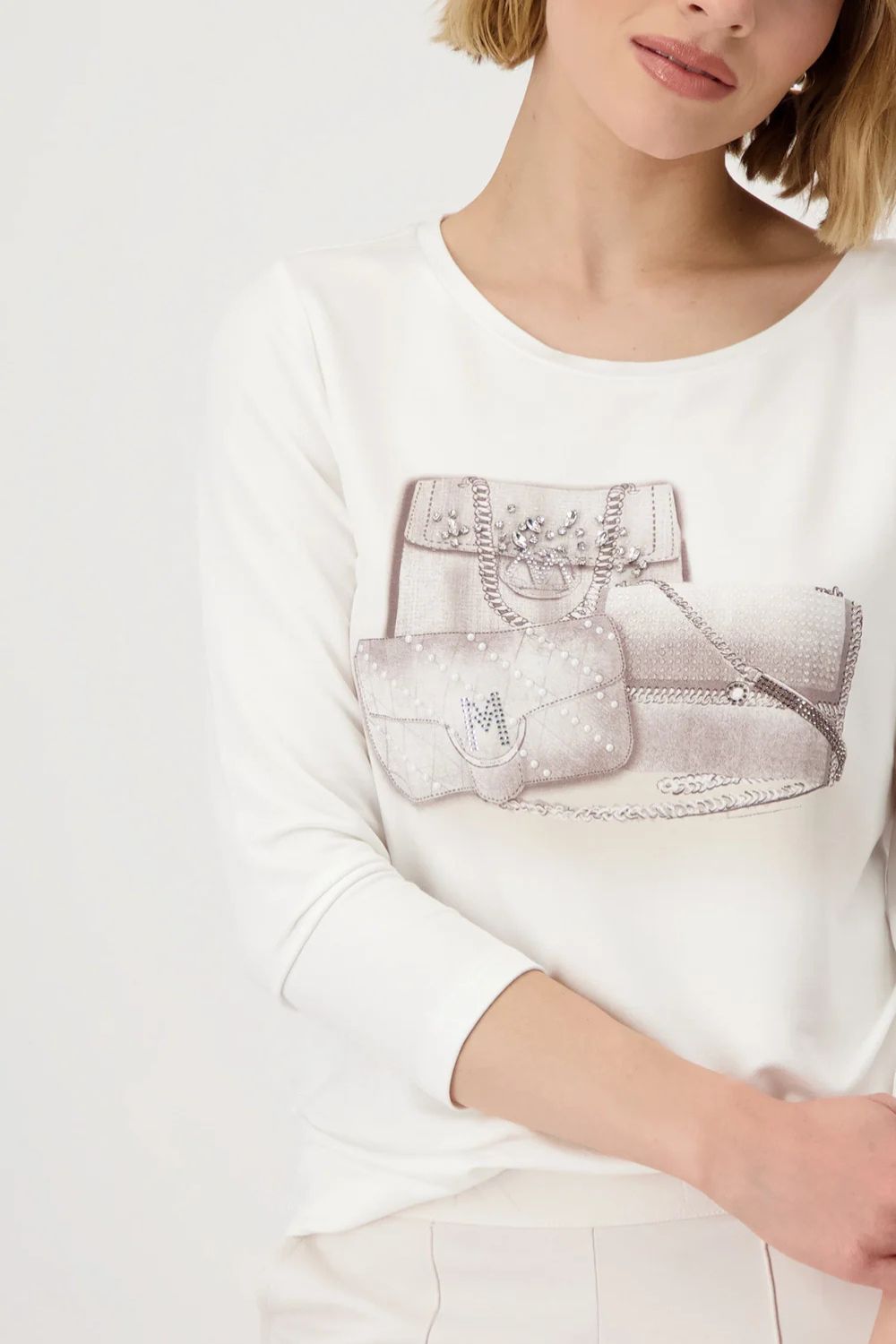 Jewellery Bags Tee | Off White