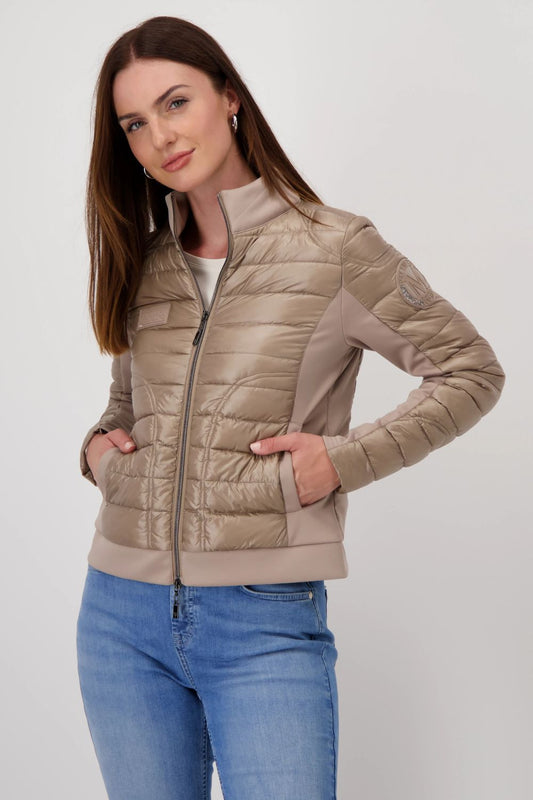 Quilted Jacket | Milk Chocolate