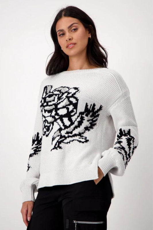 Monari Round Neck Pullover | Cloudy Grey_Shop 12