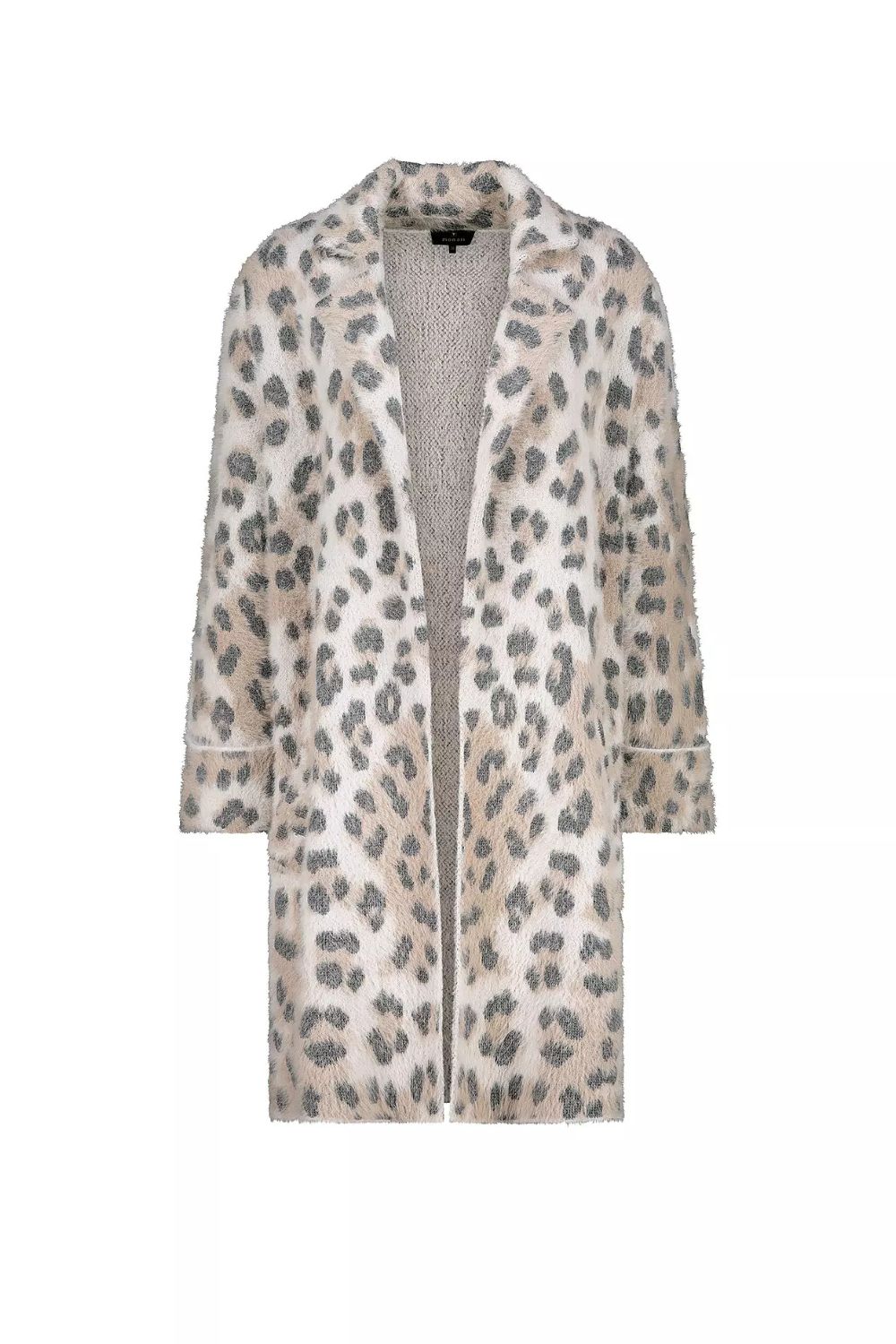 Fleecy Pattern Jacket | Leopard