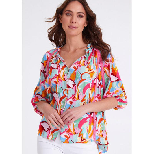 Monet Top | Multi-Threadz-Shop 12 Bendigo