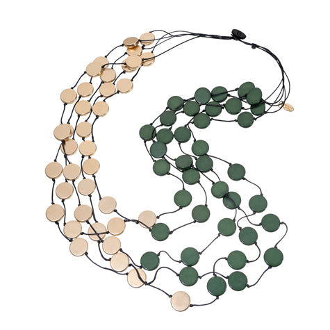 Sia Necklace | Green