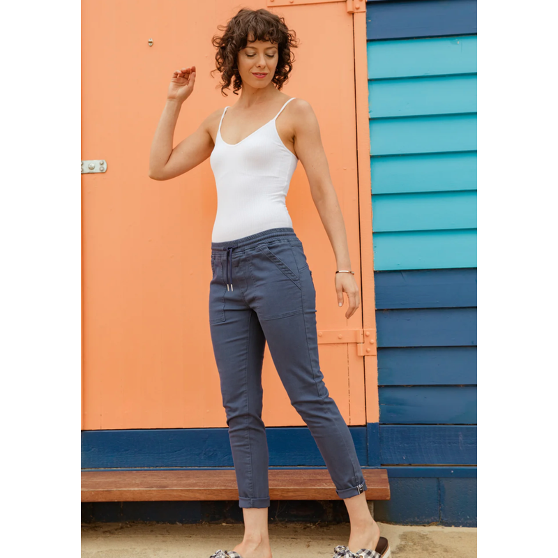 Hope Roll Cuff Jogger | Denim-New London Jeans-Shop 12 Bendigo