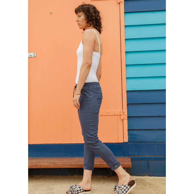 Hope Roll Cuff Jogger | Denim-New London Jeans-Shop 12 Bendigo
