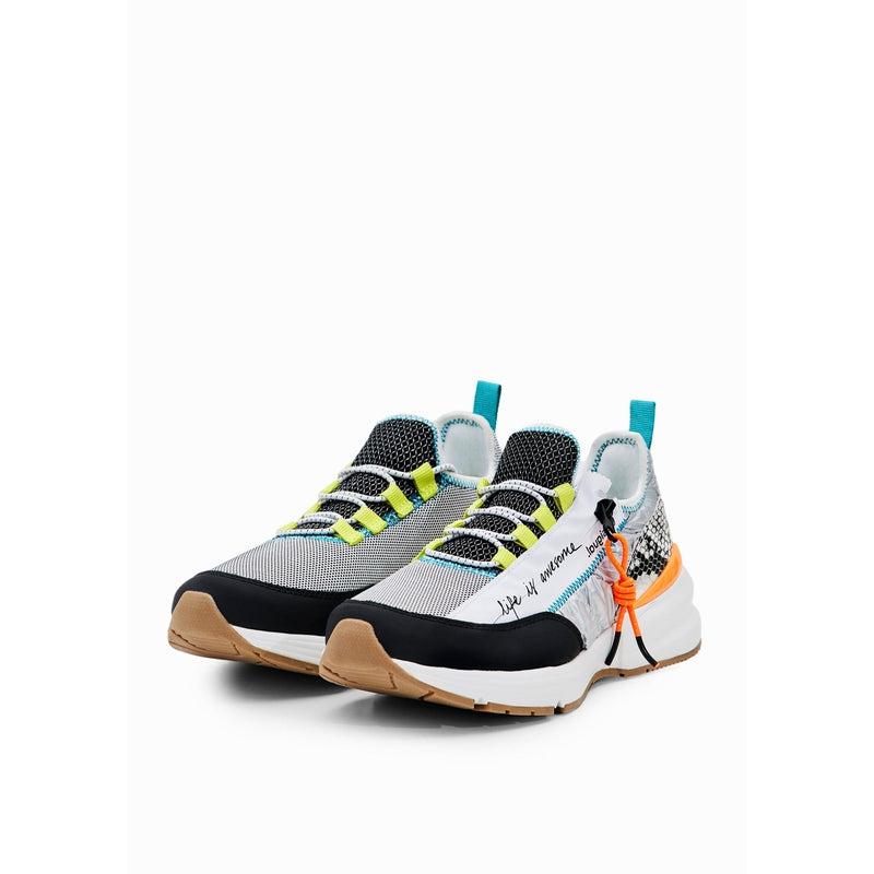 Patchwork Zip-Up Running Sneakers | Tutti Fruti-Desigual-Shop 12 Bendigo