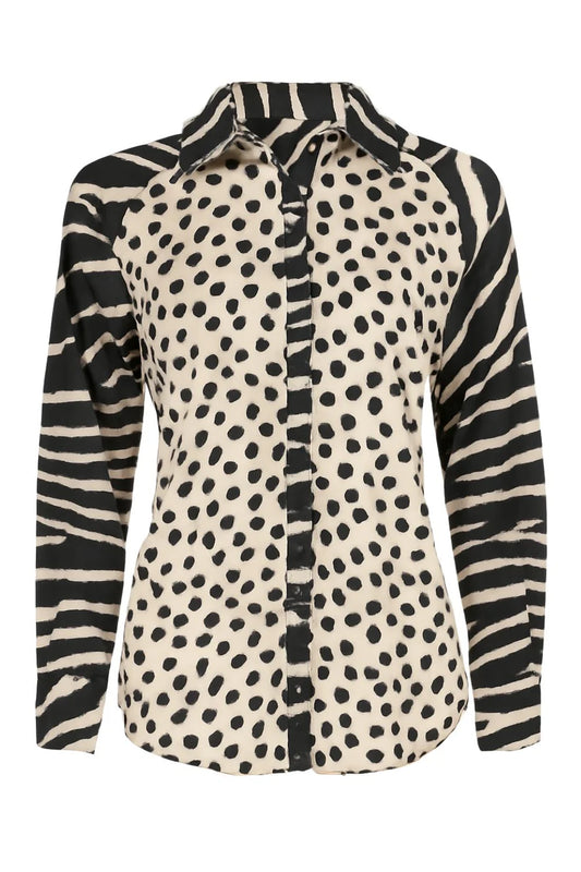 Hilda Shirt | Zebra Spot