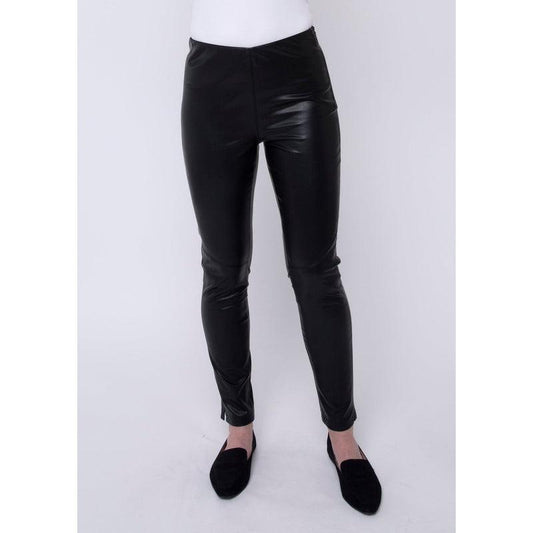 Faux Leather Legging | Black-PingPong-Shop 12 Bendigo