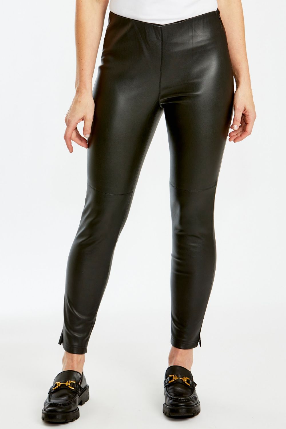 PingPong Faux Leather Legging | Black_Shop 12