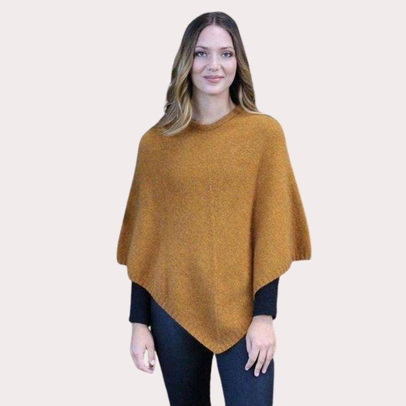 Plain Possum Poncho | Multiple Colours Available-Lothlorian-Shop 12 Bendigo