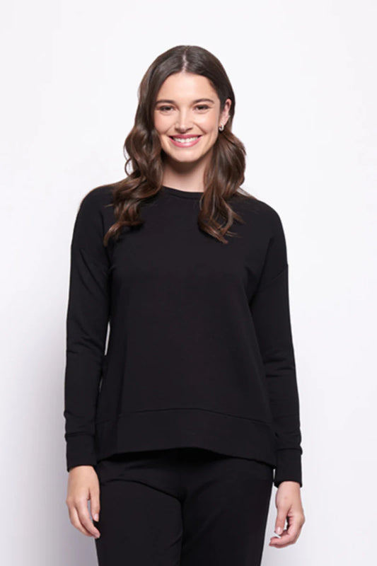 Software Upgrade Zip Sweater | Black