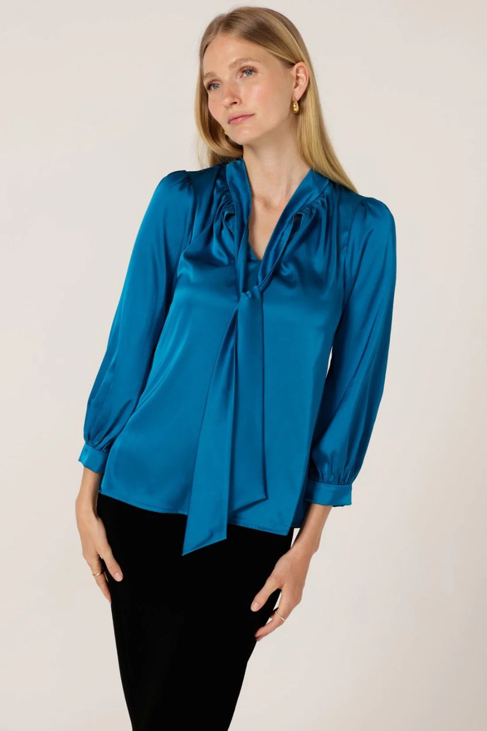 Hatchie Blouse | Cerulean Blue