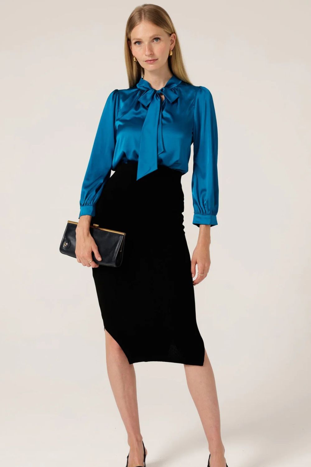Hatchie Blouse | Cerulean Blue