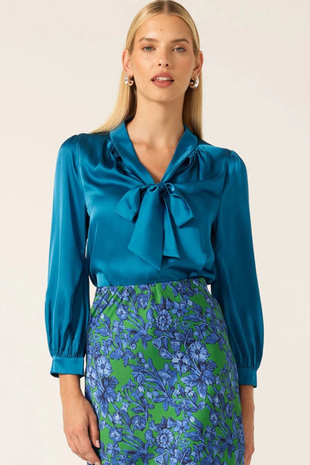Hatchie Blouse | Cerulean Blue