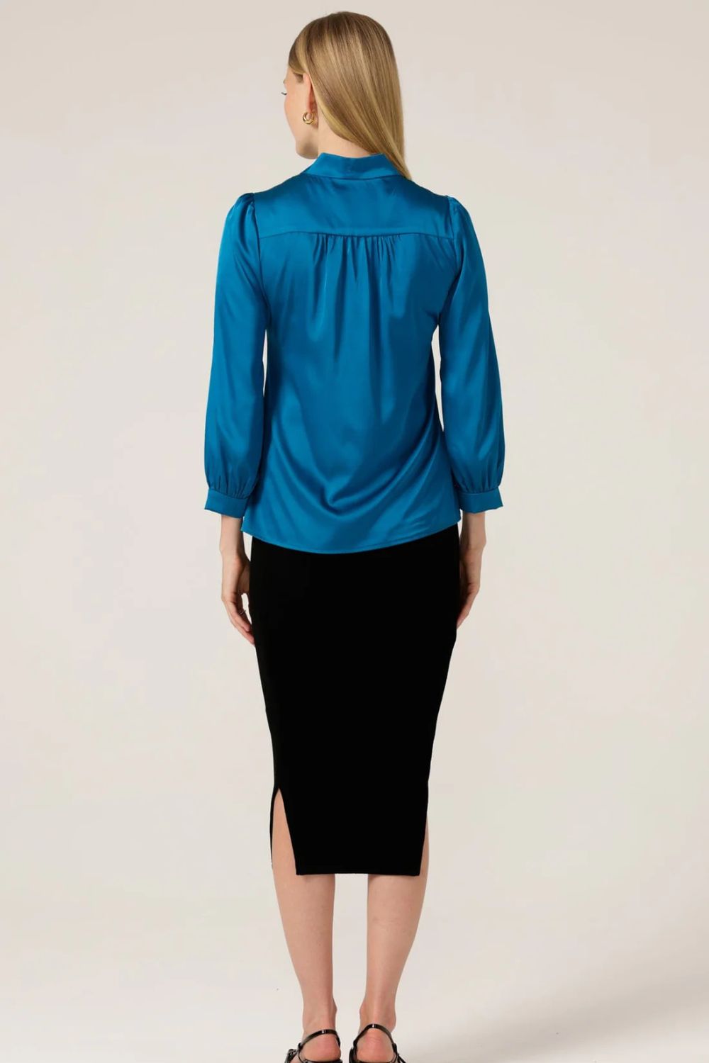 Hatchie Blouse | Cerulean Blue