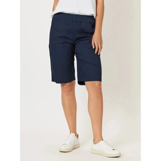 Santorini Short | Navy-Threadz-Shop 12 Bendigo