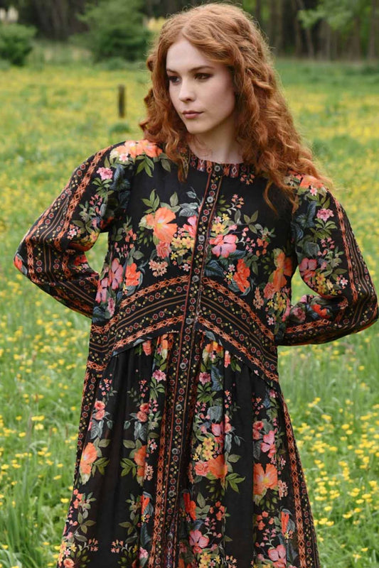 Rustic Romance Dress | Black