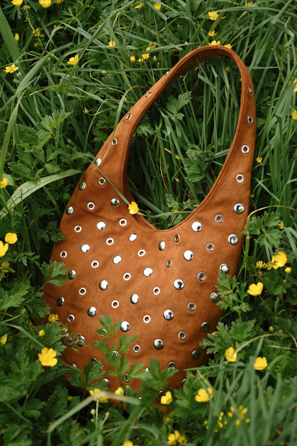 Eye-Let You Hold My Hand Bag | Tan