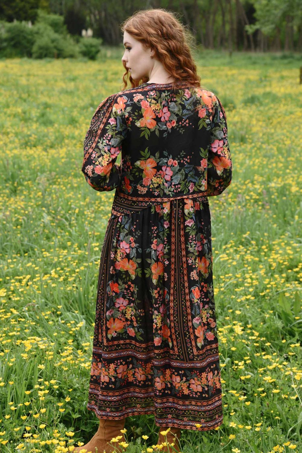 Rustic Romance Dress | Black