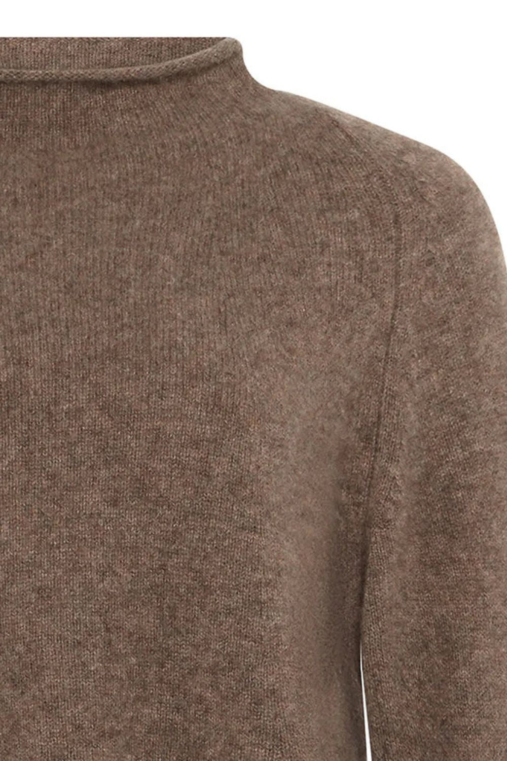 Zofia A-Line Yak Knit | Mushroom