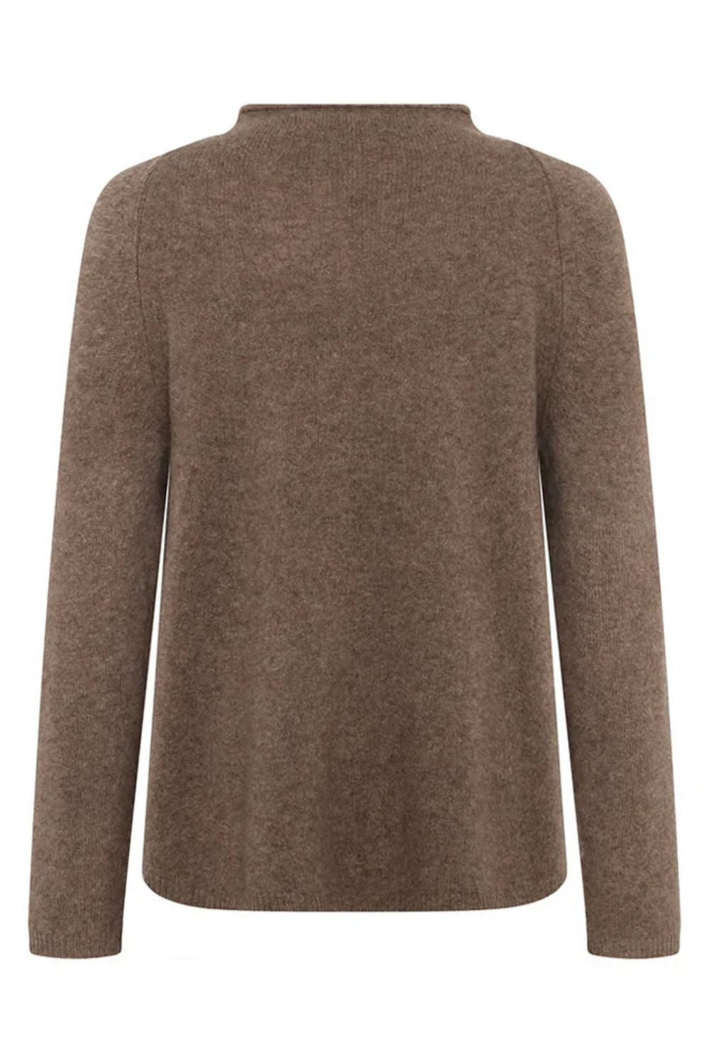 Zofia A-Line Yak Knit | Mushroom