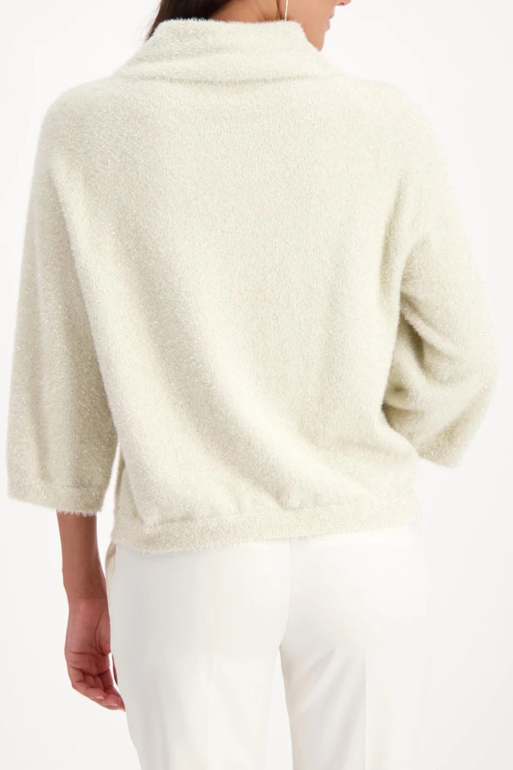Glamorous Nights 3/4 Sleeve Knit | Almond