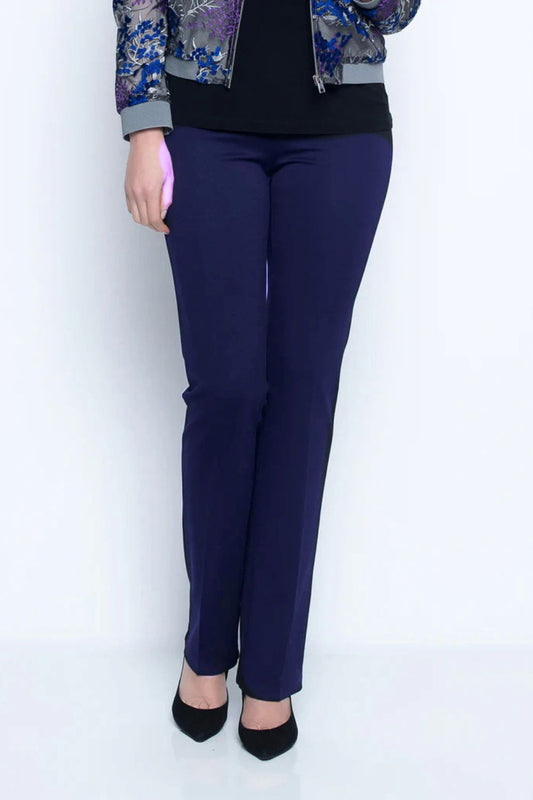 Regular Pull-On Pants | Navy