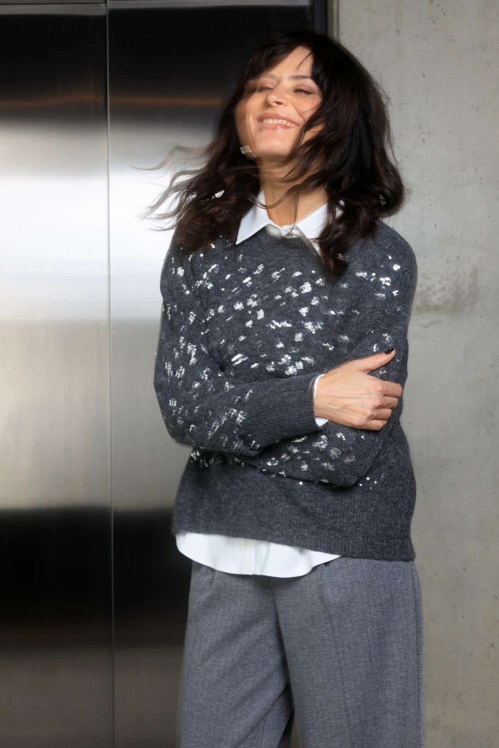 Braelyn Jumper | Grey